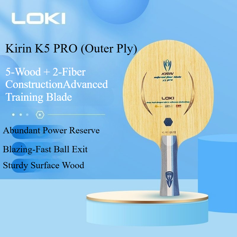 ไม้ปิงปอง LOKI Kirin K5 PRO 5  - Outdoor Furniture Wood บทวิจารณ์และราคา