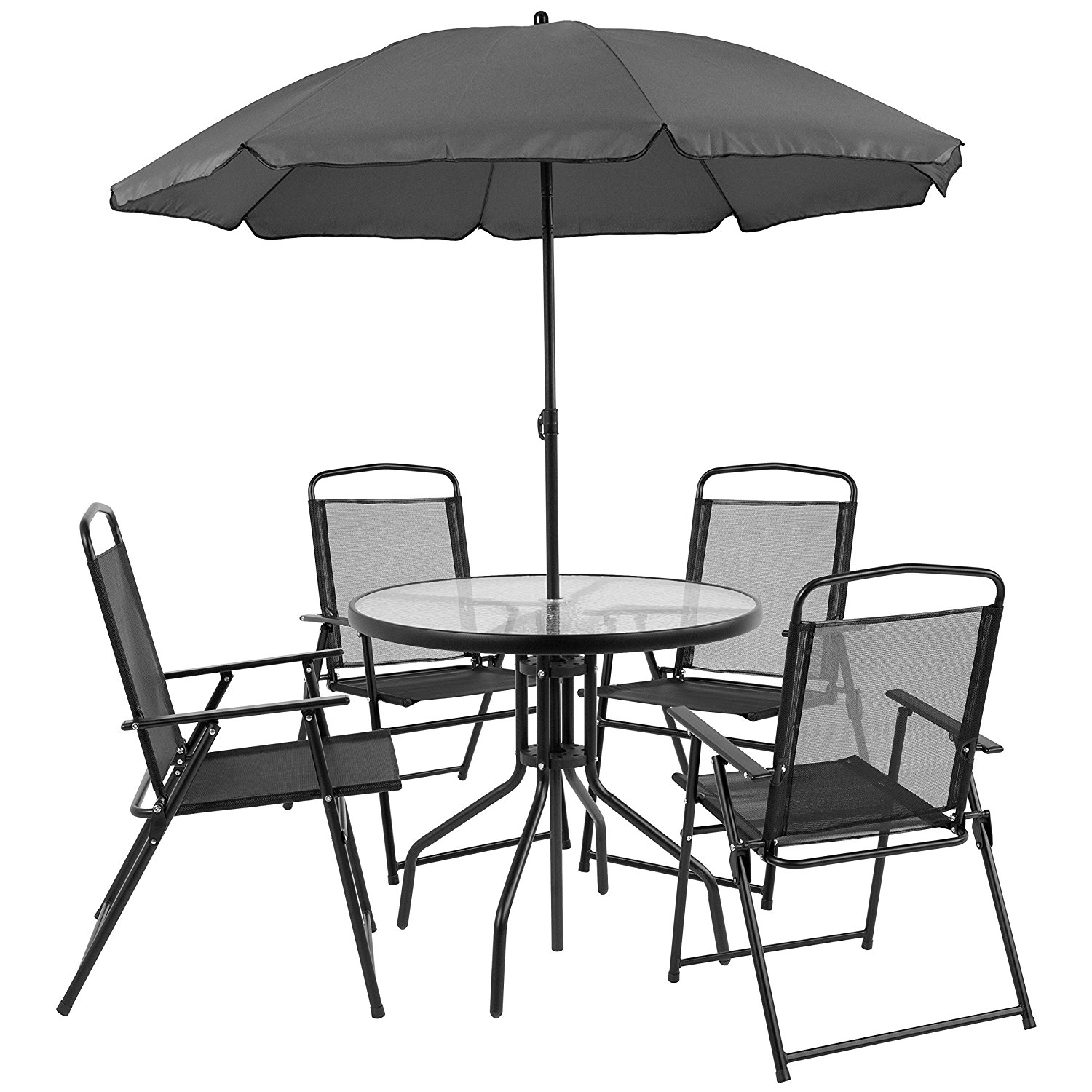 ชุดเฟอร์นิเจอร์โต๊ะและเก้าอี้พ - Outdoor Furniture Metal Chairs บทวิจารณ์และราคา
